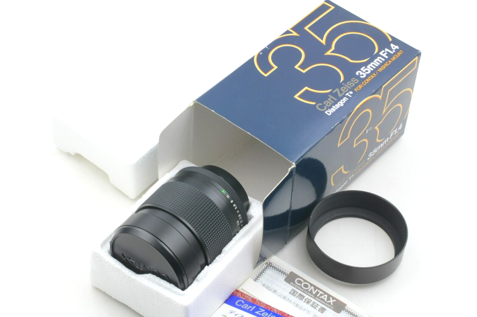 Near Mint] Contax Carl Zeiss Distagon T* 35mm f1.4 MMJ Lens