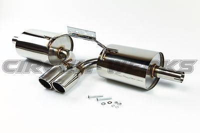 Circuit Werks Porsche Boxster 986 Catback Exhaust System Base & S Models 97-04