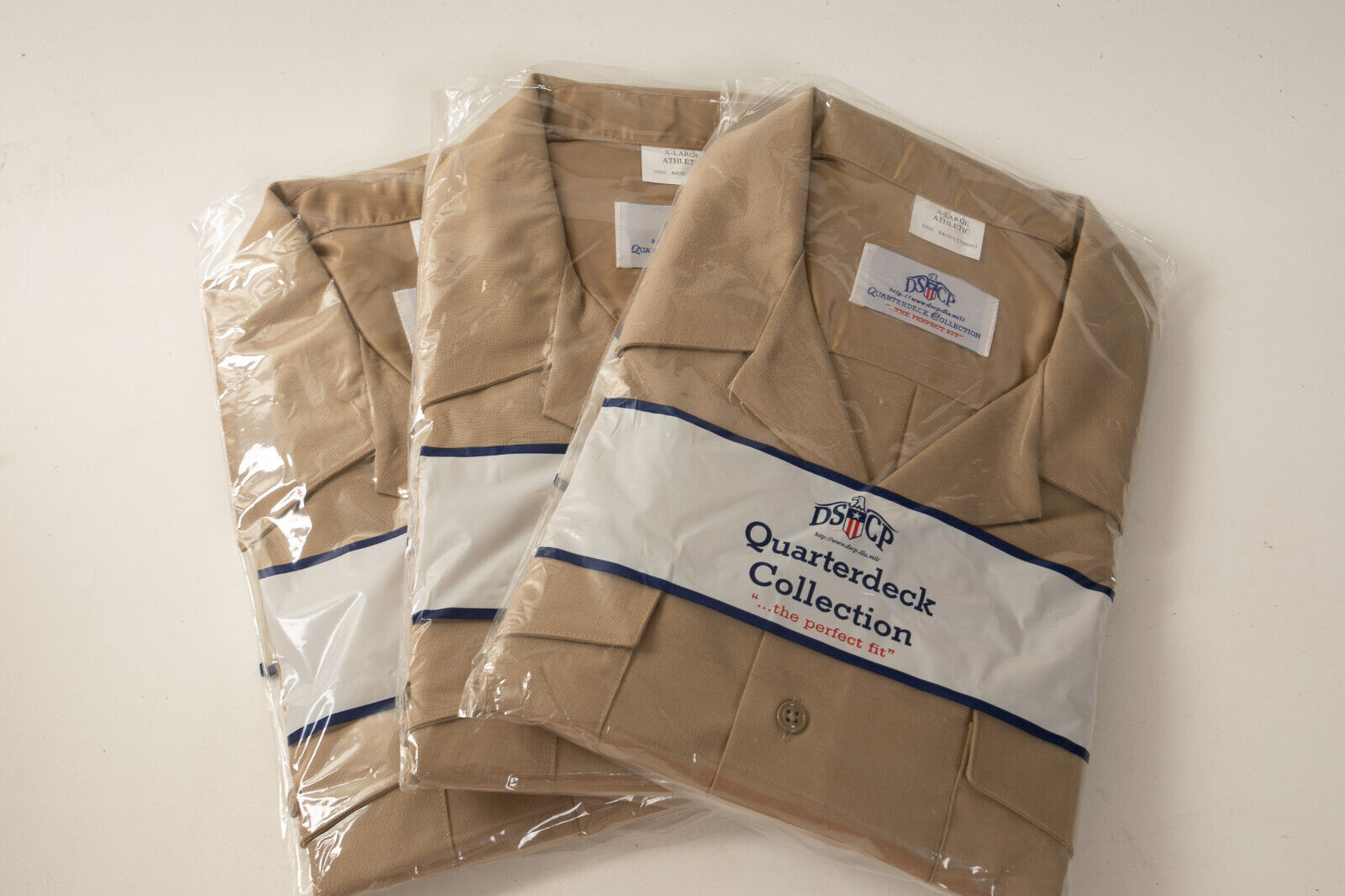 DSCP Quarterdeck (H3L) SS Military Shirt Lot 3 (JSF6)NWT DSCP Quarterdeck (H3L) SS Military Shirt Lot 3 (JSF6)NWT