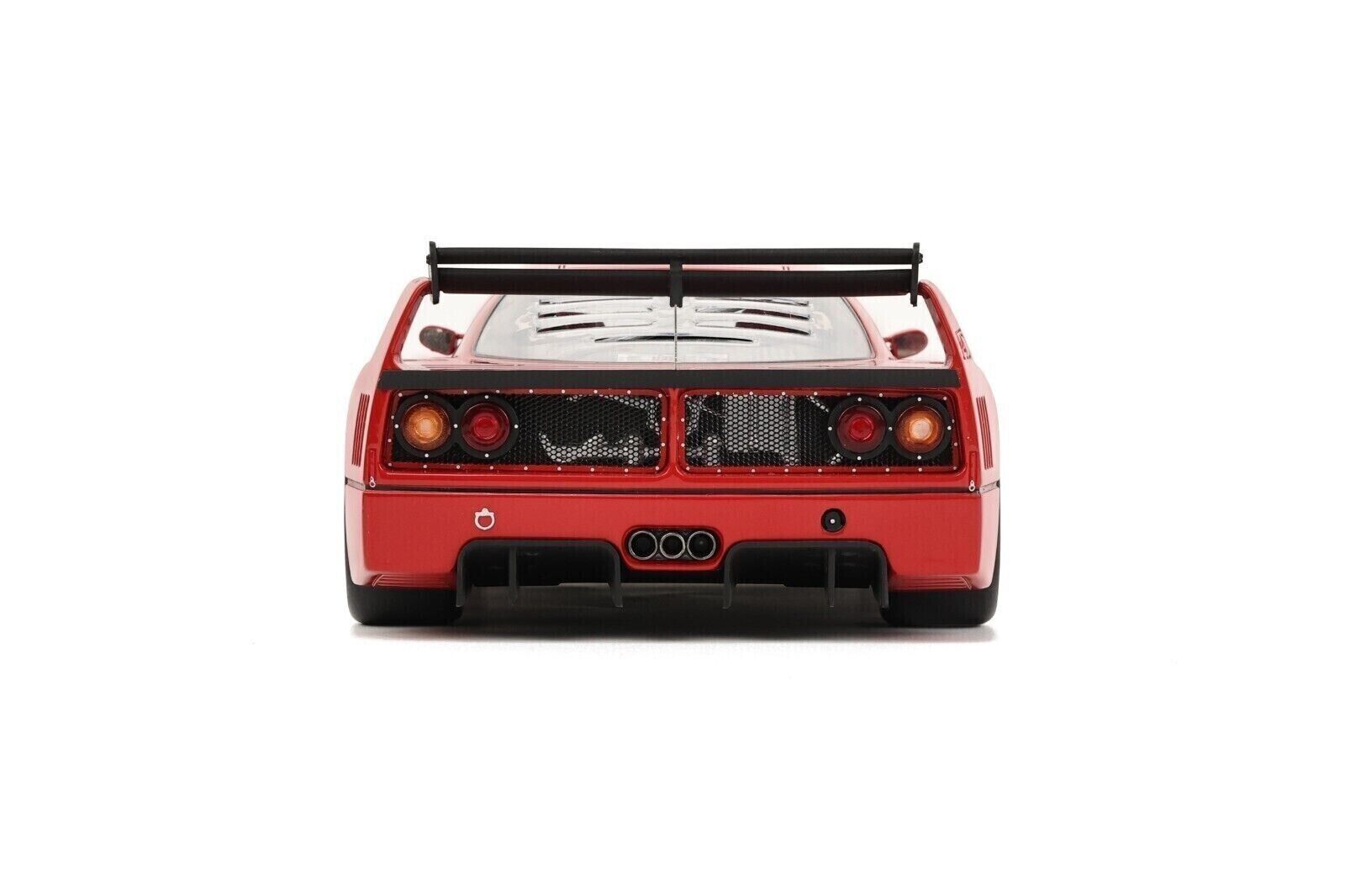 1/18 Scale Ferrari F40 LM Red 1989 Rosso Corsa Red Model Car 1/18 Scale Ferrari F40 LM Red 1989 Rosso Corsa Red Model Car