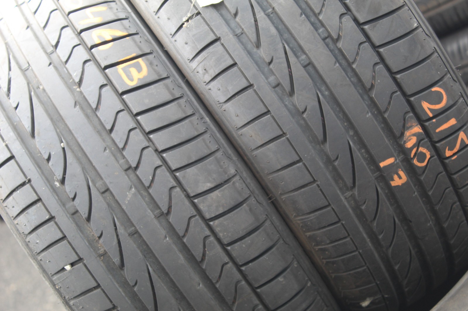New 215 40 17 Bridgestone, Potenza RE050A, 87V, x2 A Pair (F1_tyres) L3646