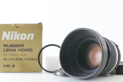 【Top MINT w/ HR-2 Hood】 Nikon Ai-s Ais Nikkor 50mm F1.2 Standard Lens From Japan
