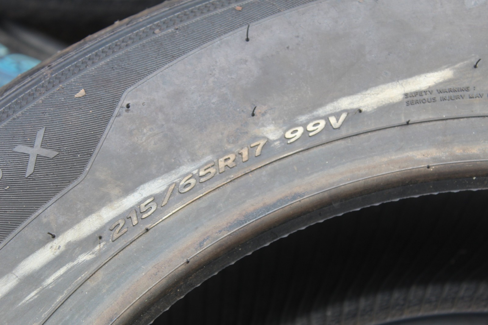 New 215 65 17 Hankook, Ventus Prime 3x, 99V, x1 Single Tyre (F1_tyres) X90