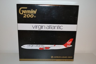 Gemini200 Virgin atlantic Airbus A340-300 ITEM NO.G2VIR375 OVP