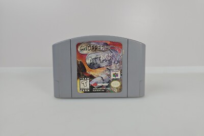 Chopper Attack (Nintendo 64, N64) Fast Free Shipping - Cartridge Only