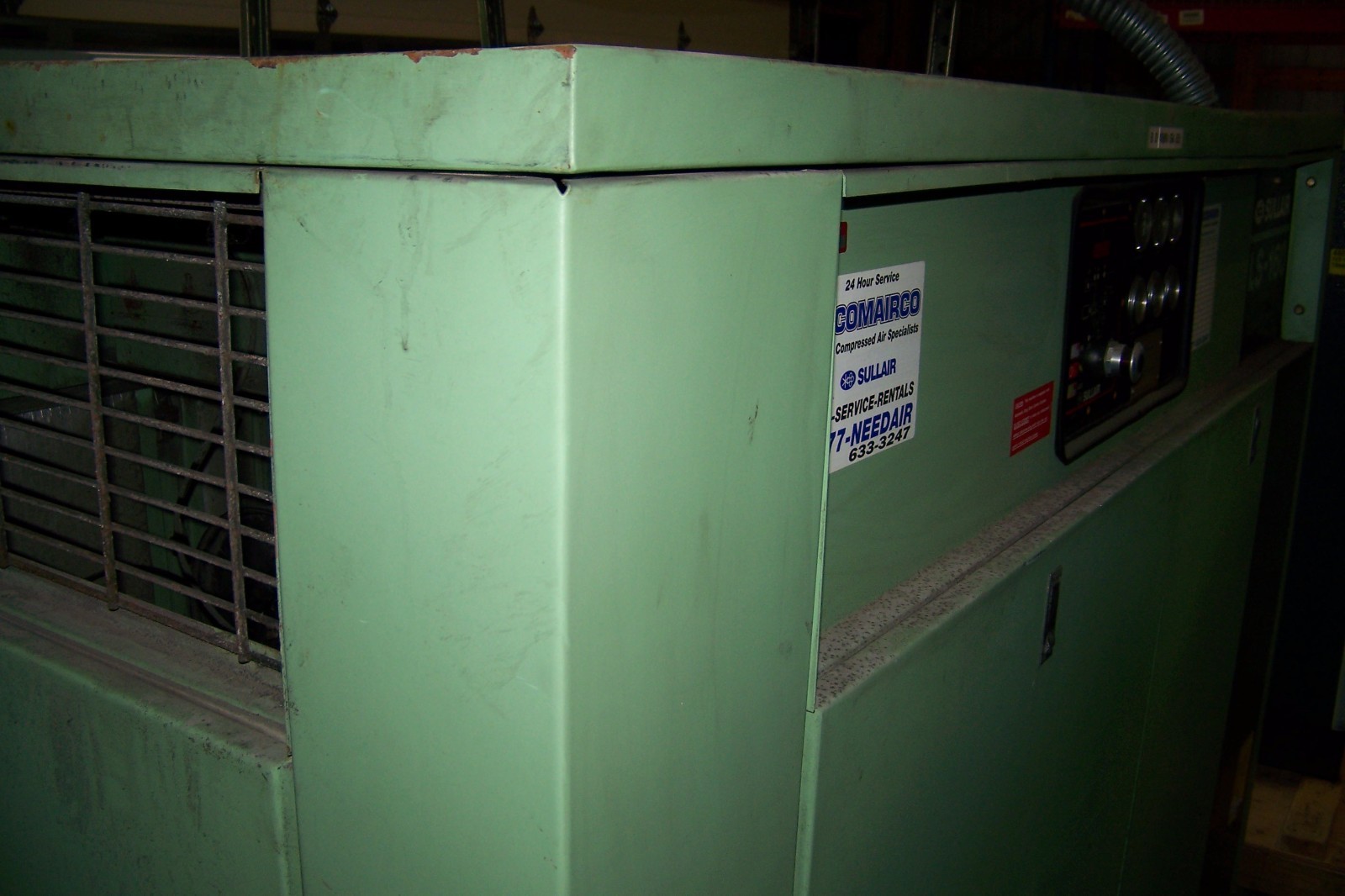 Sullair LS160 100 hp. Rotary Screw air compressor yr. 2007 air cooled