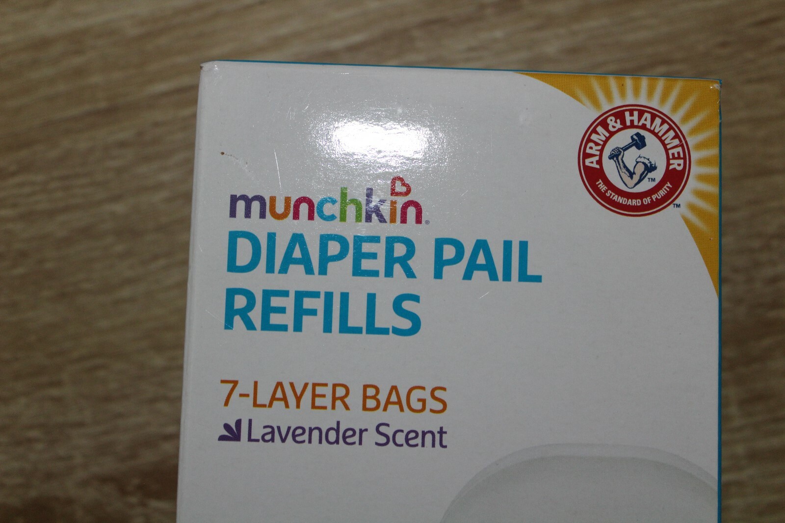 18 Pack Munchkin Diaper Pail Refill Bags Arm & Hammer Lavender Scented