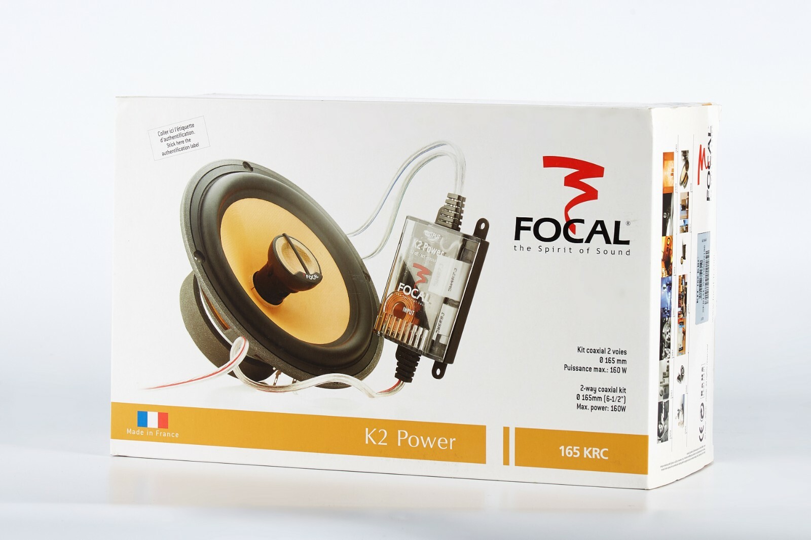 Focal 165KRC Car Speaker aramid fiber inverted dome K2 Focal 165KRC Car Speaker aramid fiber inverted dome K2