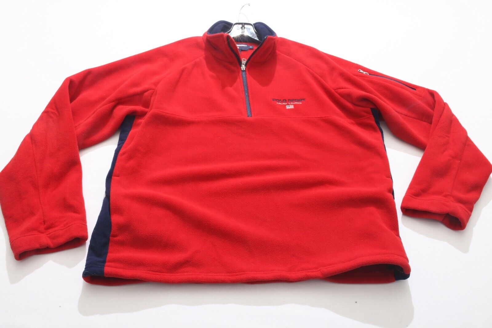EUC XL Vintage 90's Ralph Lauren Polo Sport Half Zip Fleece EUC XL Vintage 90's Ralph Lauren Polo Sport Half Zip Fleece