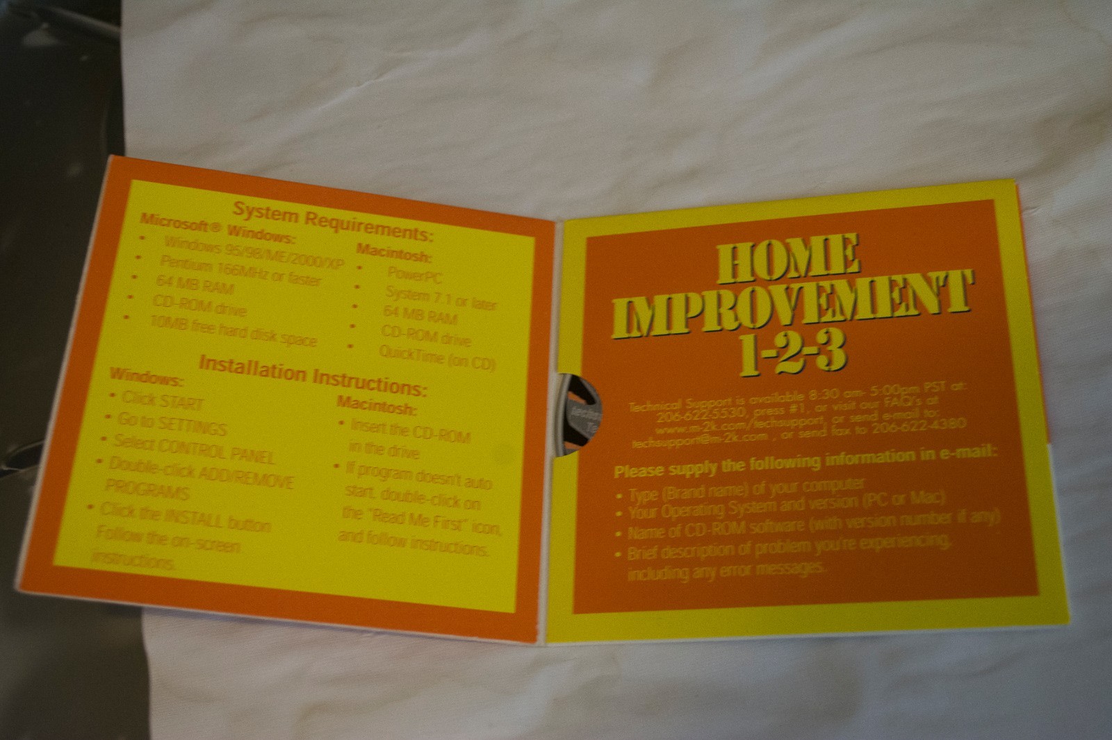 Home Depot Home Improvement 1-2-3 Gold Edition for PC, Mac Interactive CD Rom