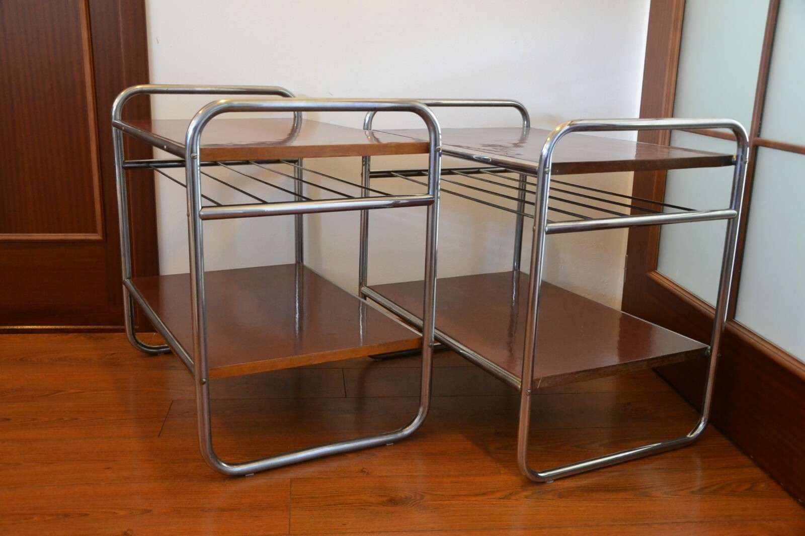 Original Bauhaus Regal Art Deco Chrom Stahlrohr Tisch Original Bauhaus Regal Art Deco Chrom Stahlrohr Tisch