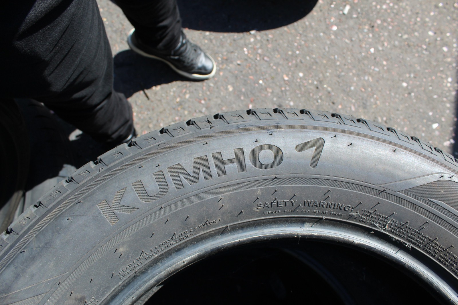 New 255 60 18 Kumho, Crugen Premium, M+S, 108H, x1 Tyre (F1_tyres) L3562