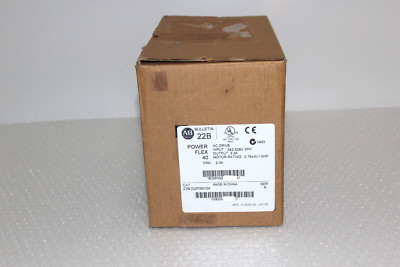 New in original factory box Allen-Bradley 22B-D2P3N104 SER A , FRN 2.04