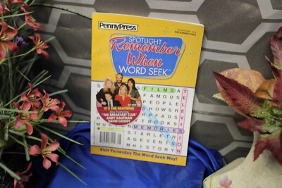 Penny Press Spotlight Remember When Puzzle Word Seek Book #126 Dec 2023   Sale*