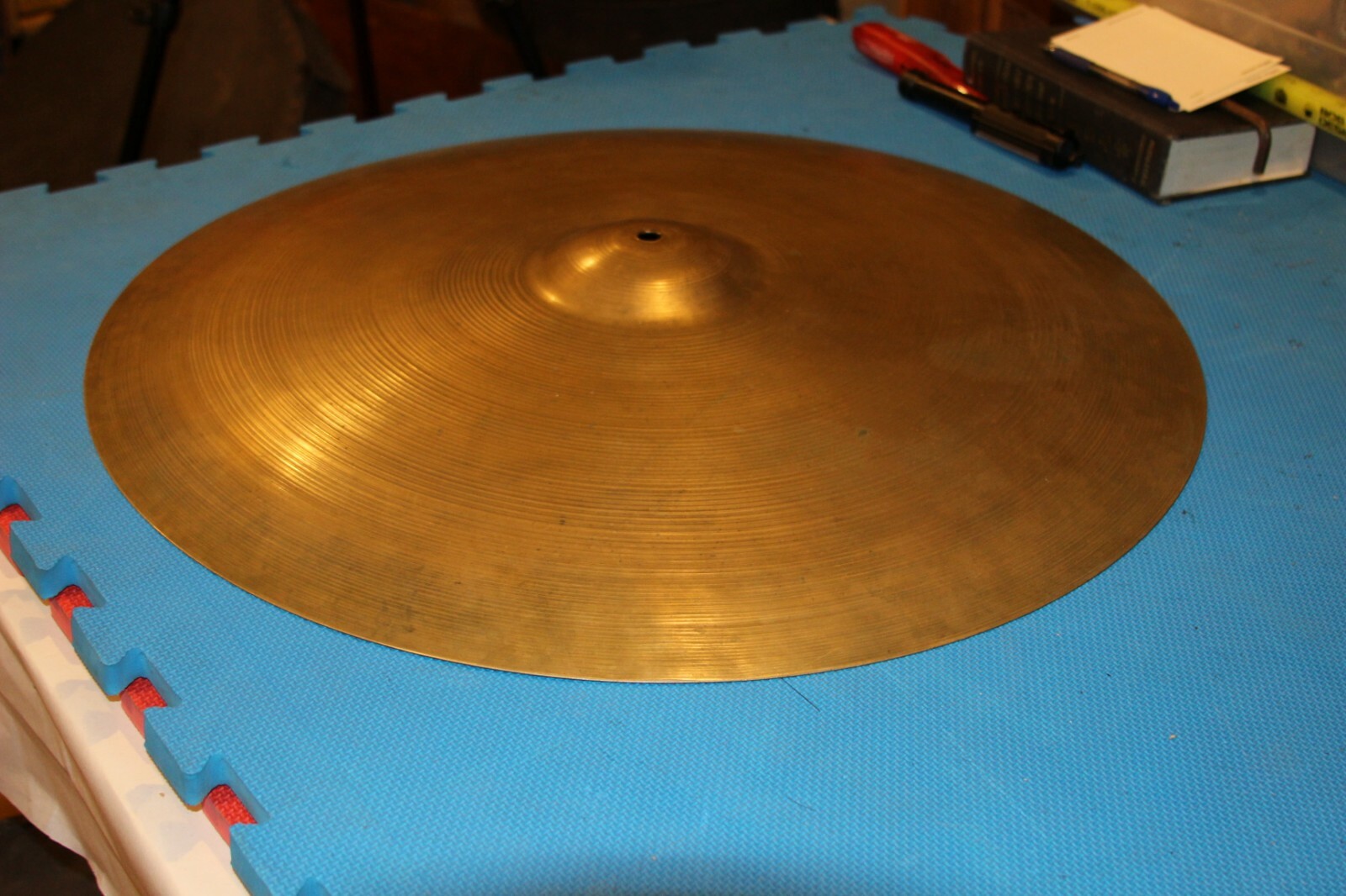 26” Zildjian vintage Ride Cymbal w case