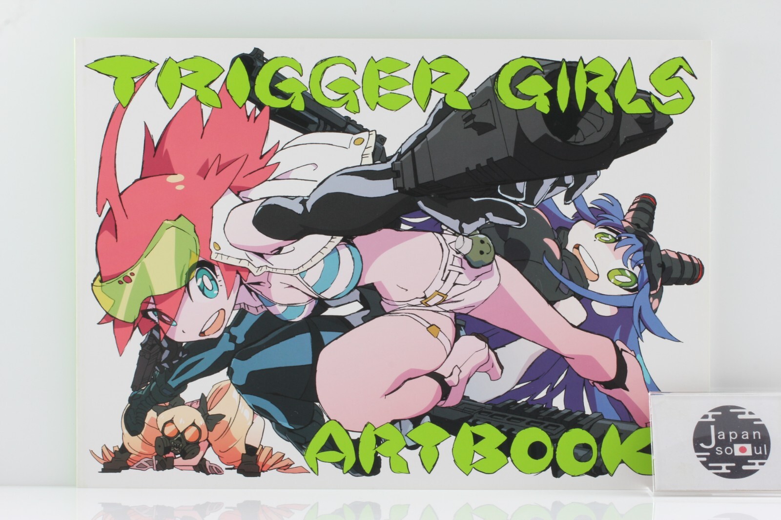 アート・デザイン・音楽 TRIGGER GIRLS ART BOOK TRIGGER Animation Staff Art Book TRIGGER GIRLS ART BOOK Rare
