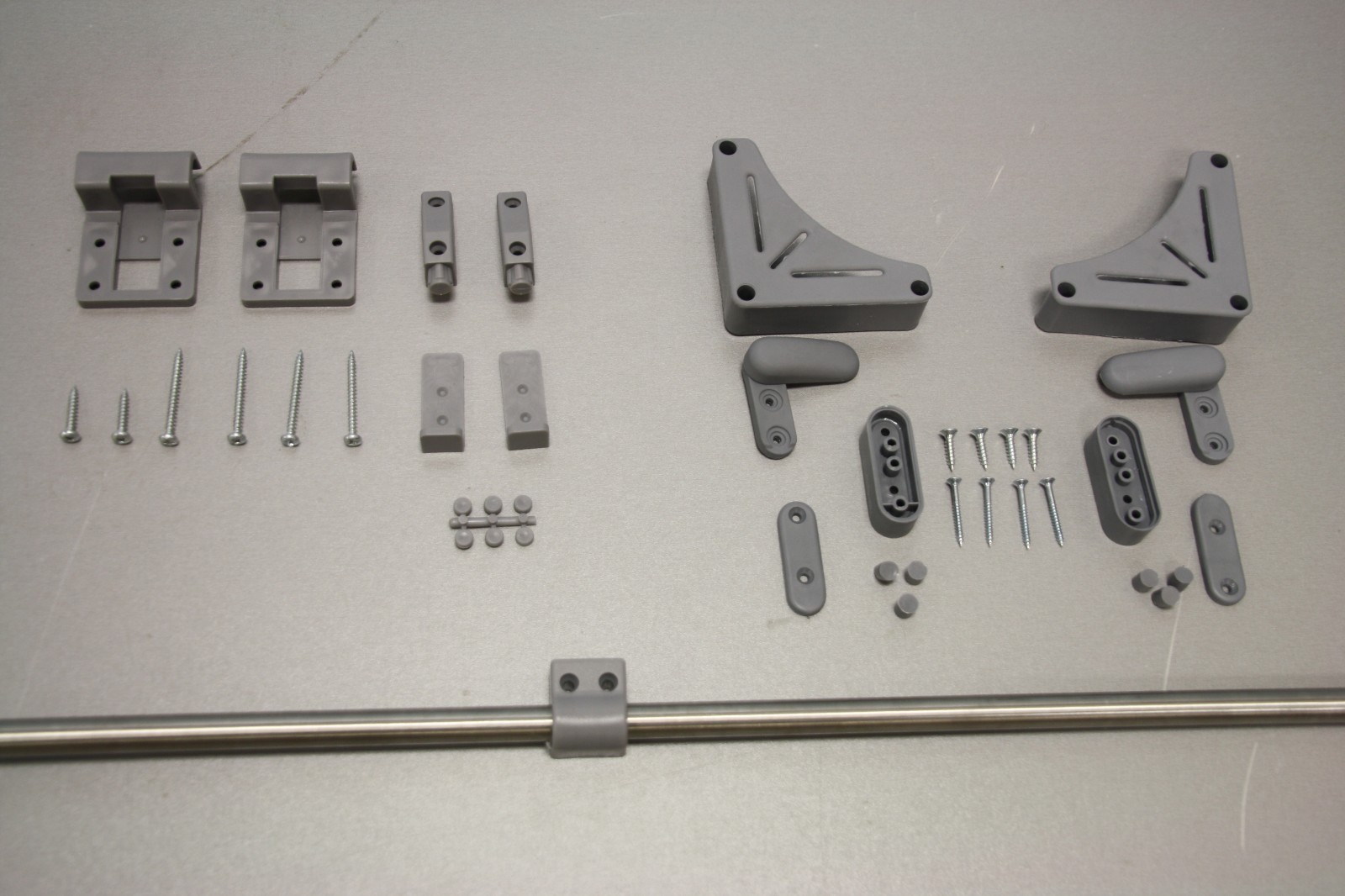 Campervan Table Kit for VW T5 Campervans, Reimo Adjustable Leg, Rail