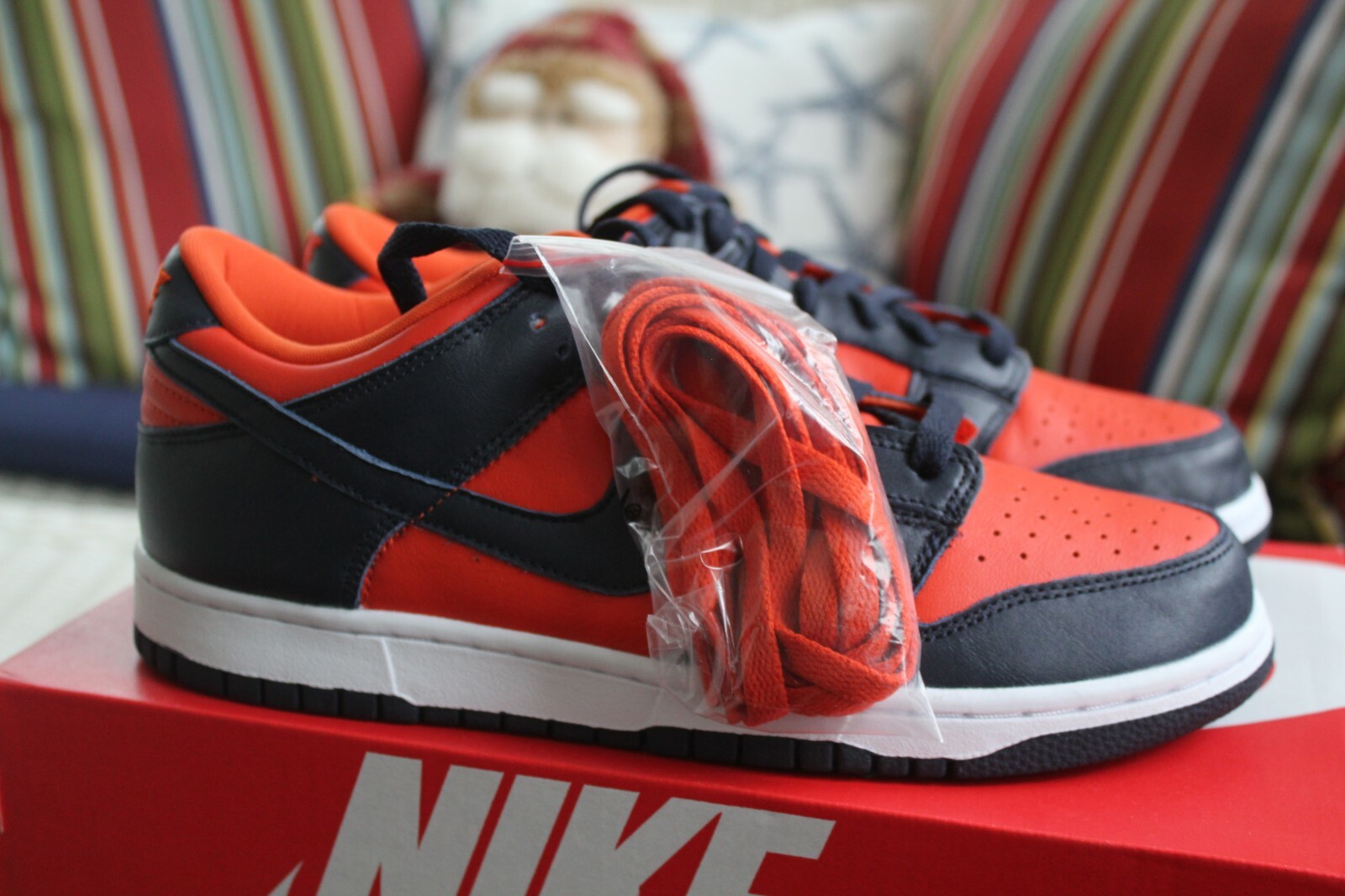 Pre-owned Dunk Low Sp University Orange/marine “champ Colors” Sizes 8-12