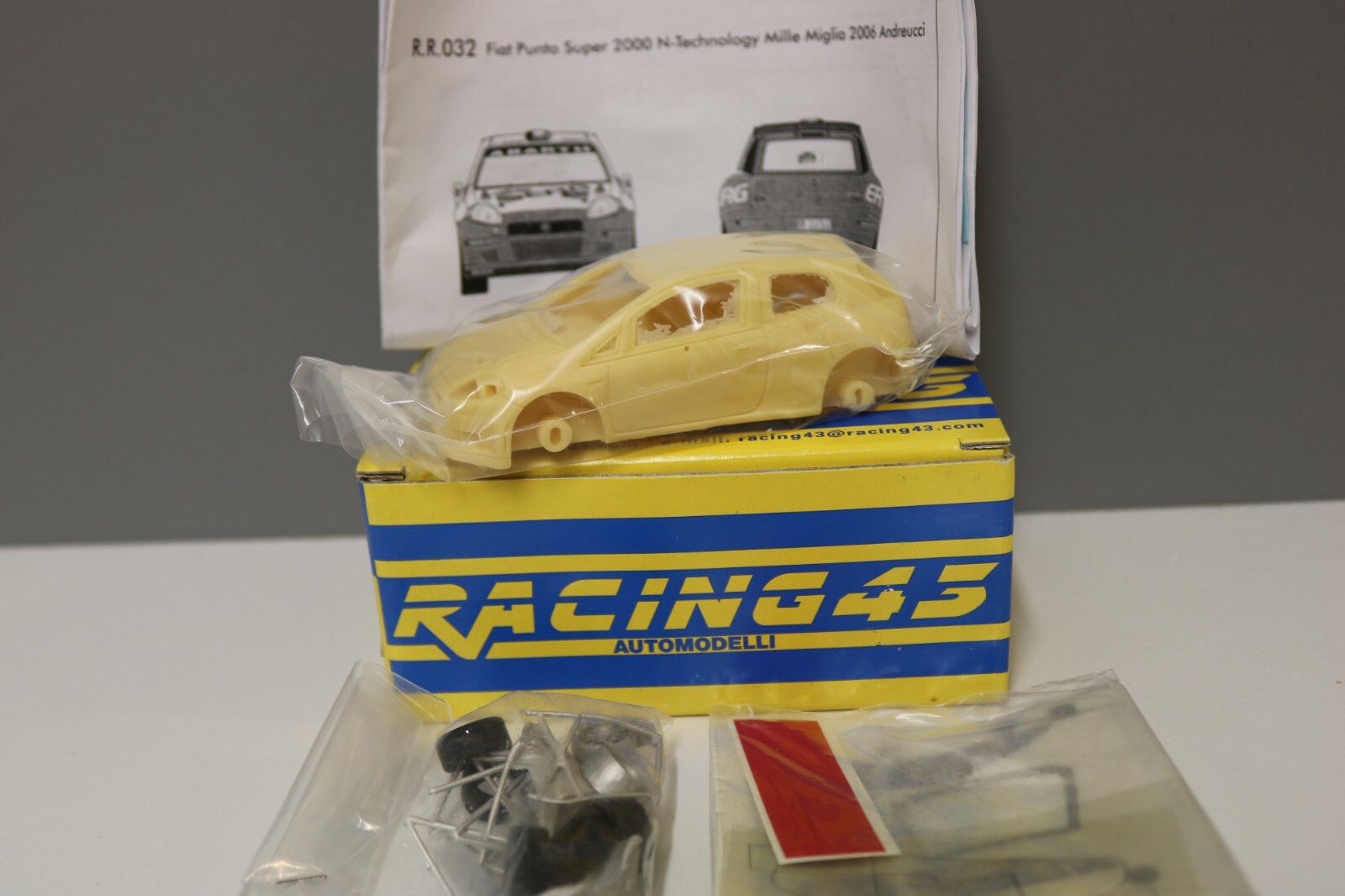 Fiat Punto 2000 N-Technology MM´06 Andreucci 1:43 Racing43