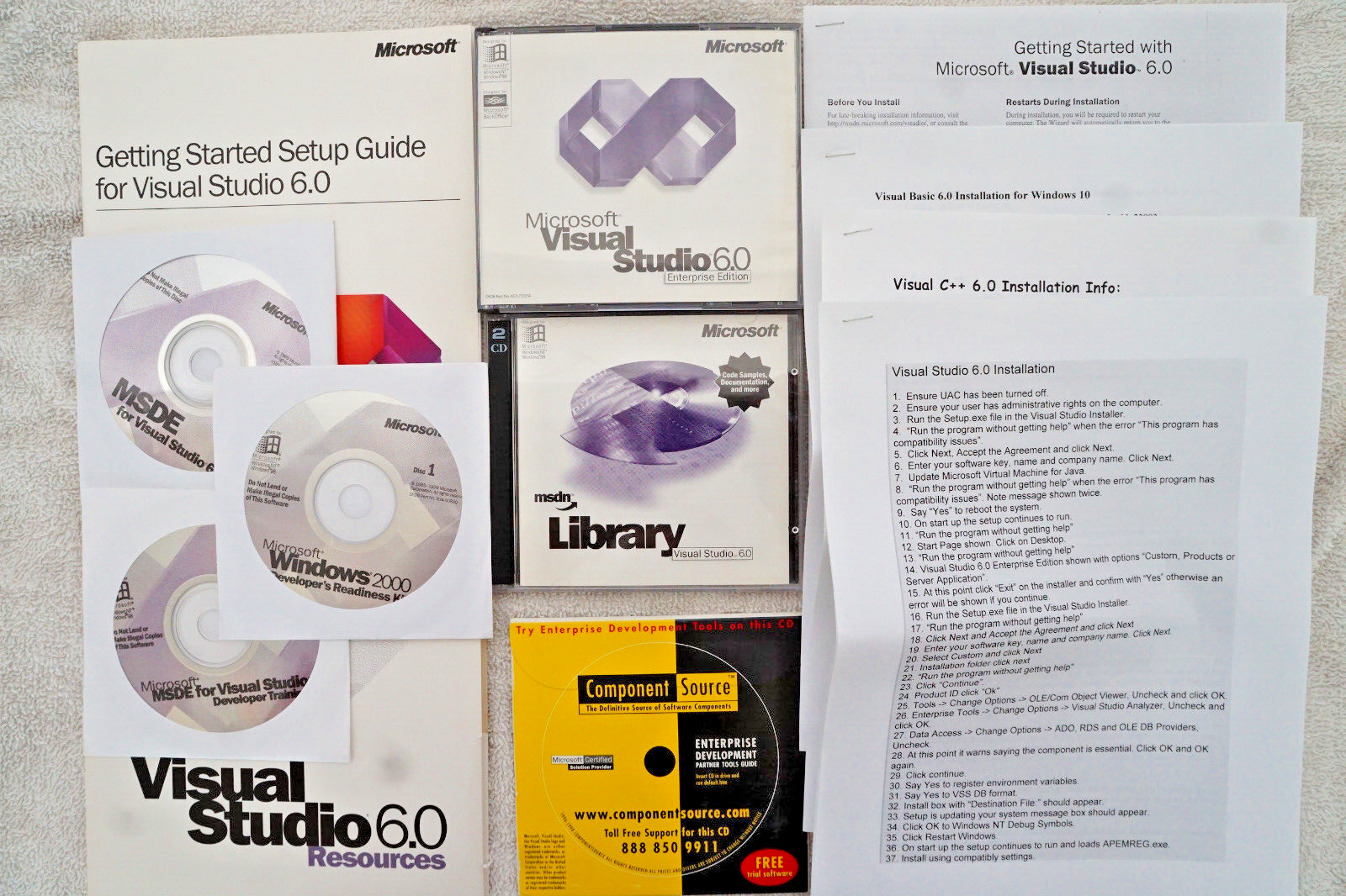 Microsoft Visual Studio Enterprise 6.0 6 Windows 7 8 10 11 Retail
