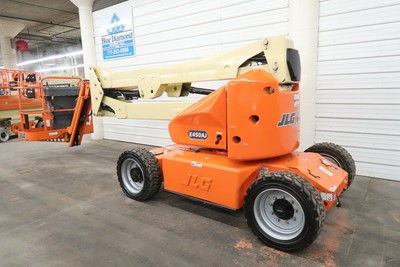 JLG E450AJ Manlift, 45' Articulating Boom Lift, Electric, Genie Z45 Aerial