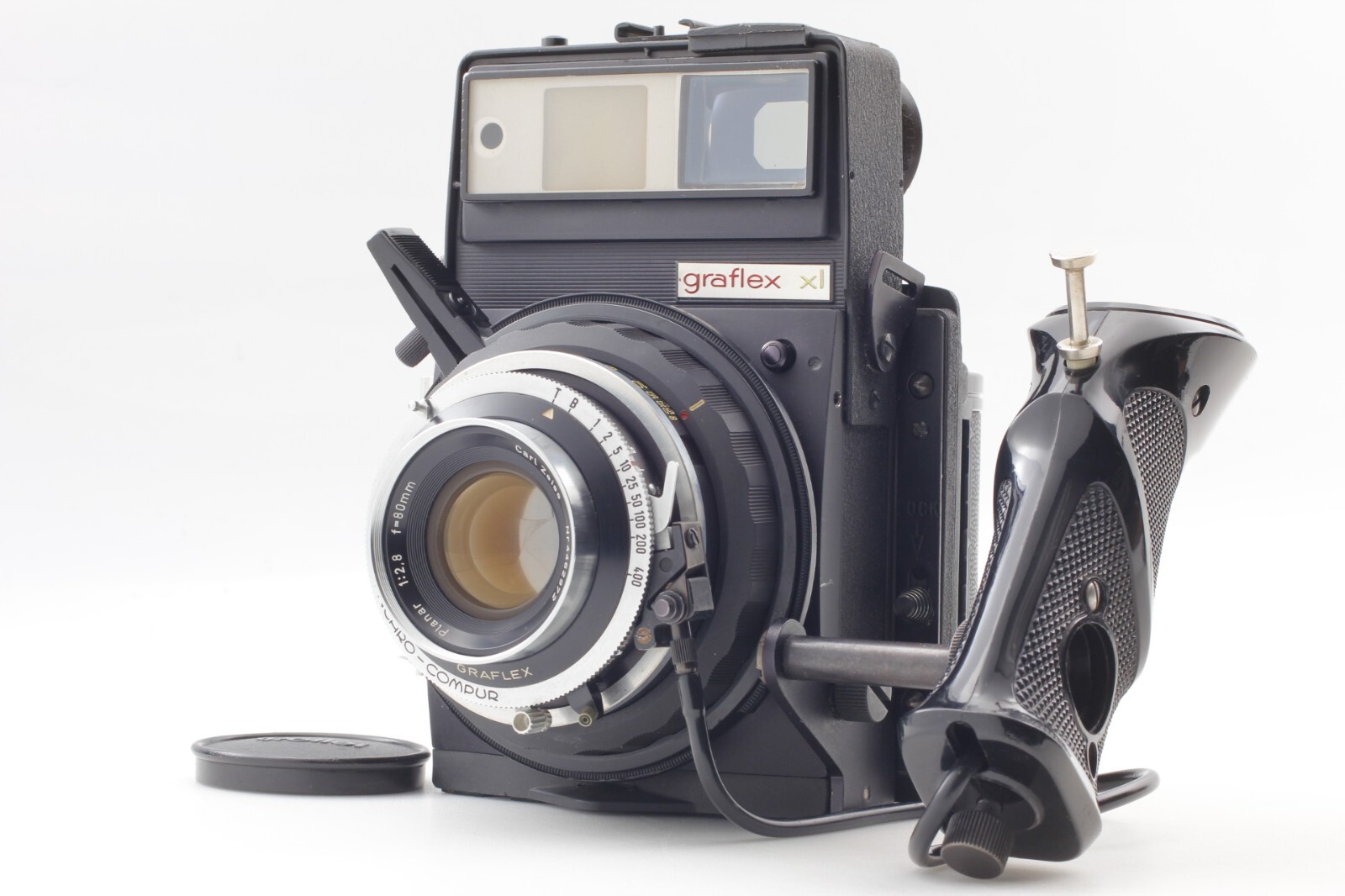 YGC-15 Graflex X1 Planar 80mm F2.8 中判カメラ Near MINT] Graflex XL w/ Planar 80mm f2.8 Len+ 6x9 Back From
