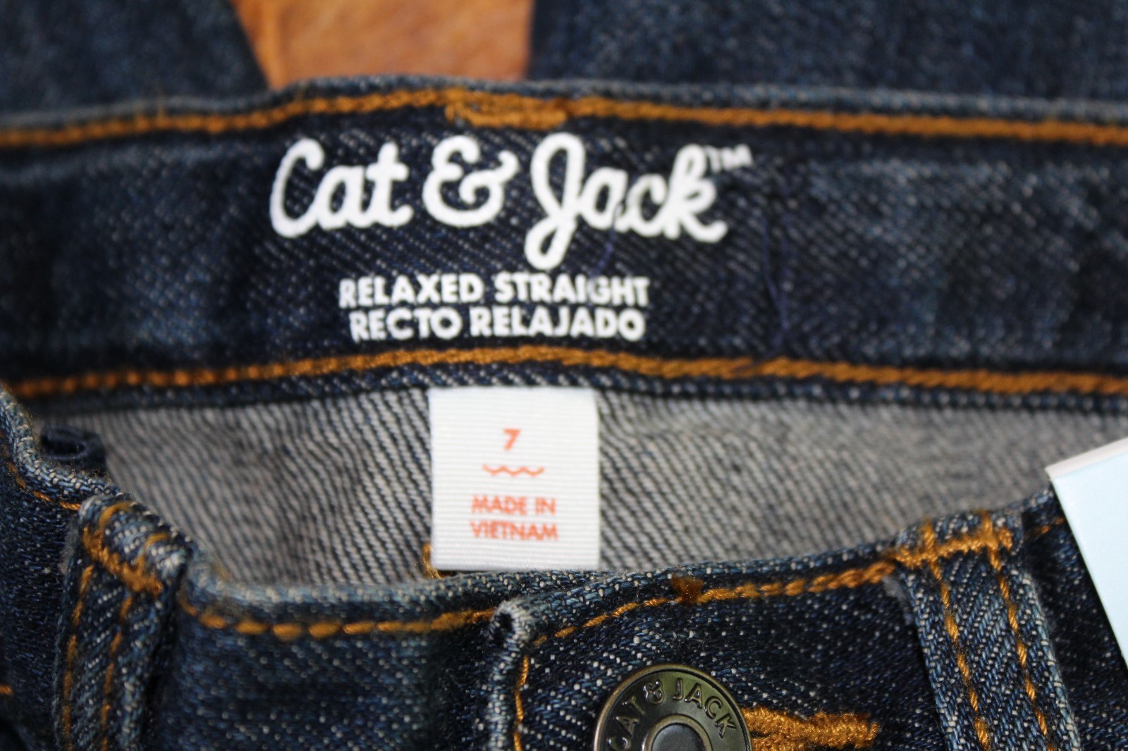 Cat & Jack relaxed fit jeans sz 7