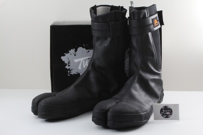 TWINHOOVES Safety Tabi Series No. TH-302F Synthetic Leather Fastene Boots US6-11