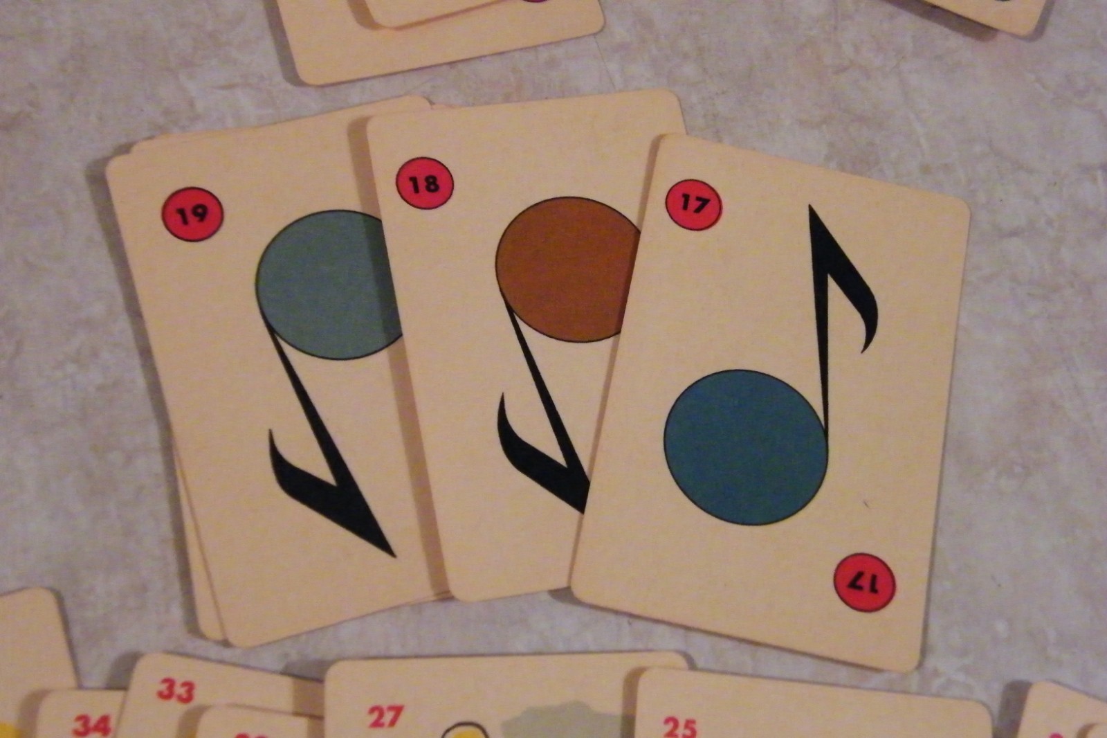 VINTAGE 1959 CARD MAGIC ED-U CARDS CARD GAME 