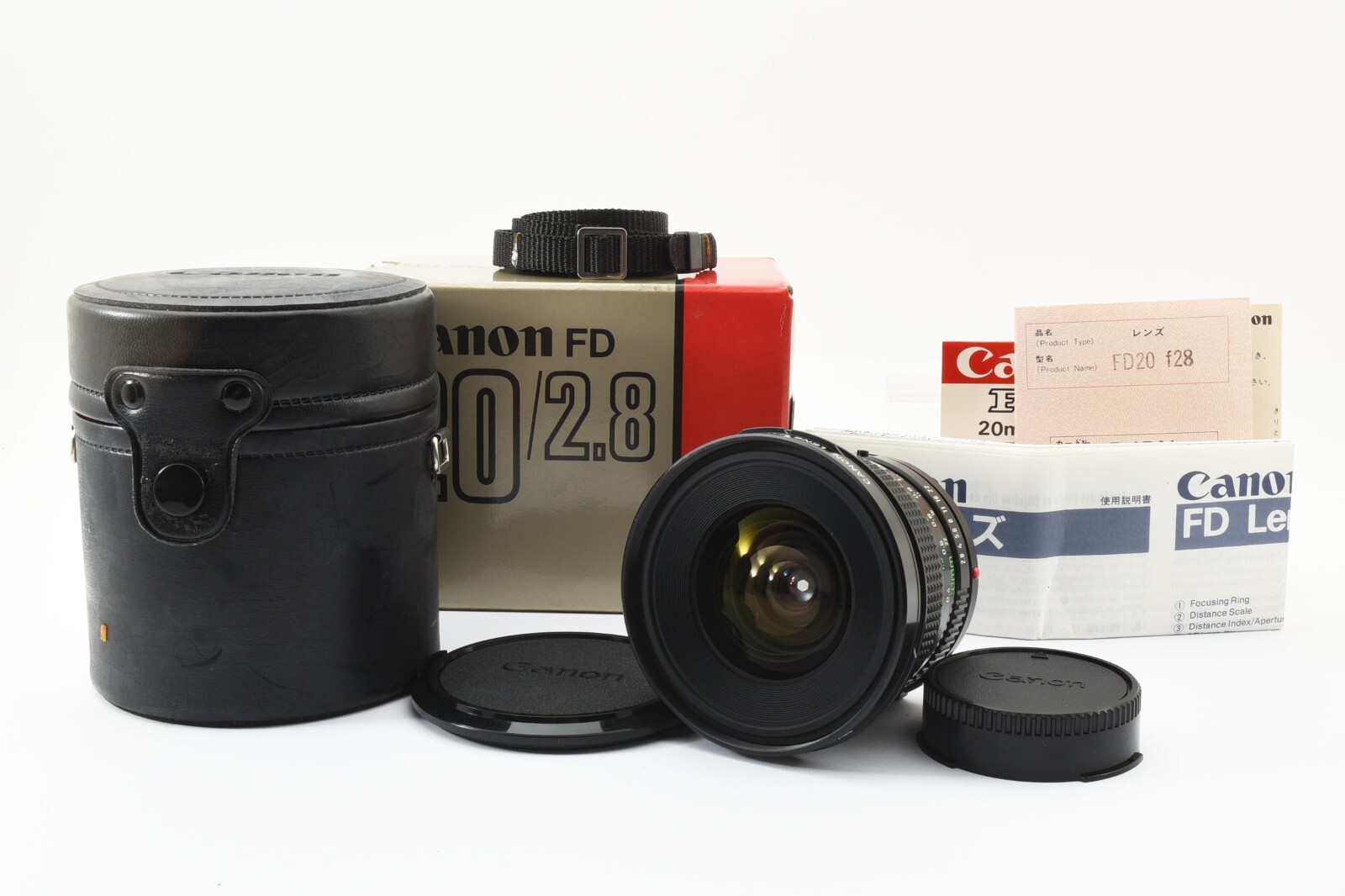 🌟 Top MINT 🌟 Canon New FD NFD 20mm f/2.8 MF Wide Angle 🌟 Top MINT 🌟 Canon New FD NFD 20mm f/2.8 MF Wide Angle