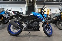 Suzuki GSX-S125, 2026, Triton Blue. IN STOCK NOW Only £3999. 