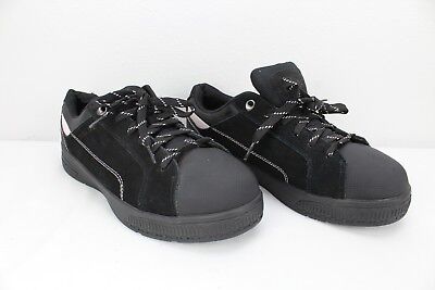 Women's Ladies BRAHMA FOR HER Steel Toe Work Sneaker Shoes Size 10 Black