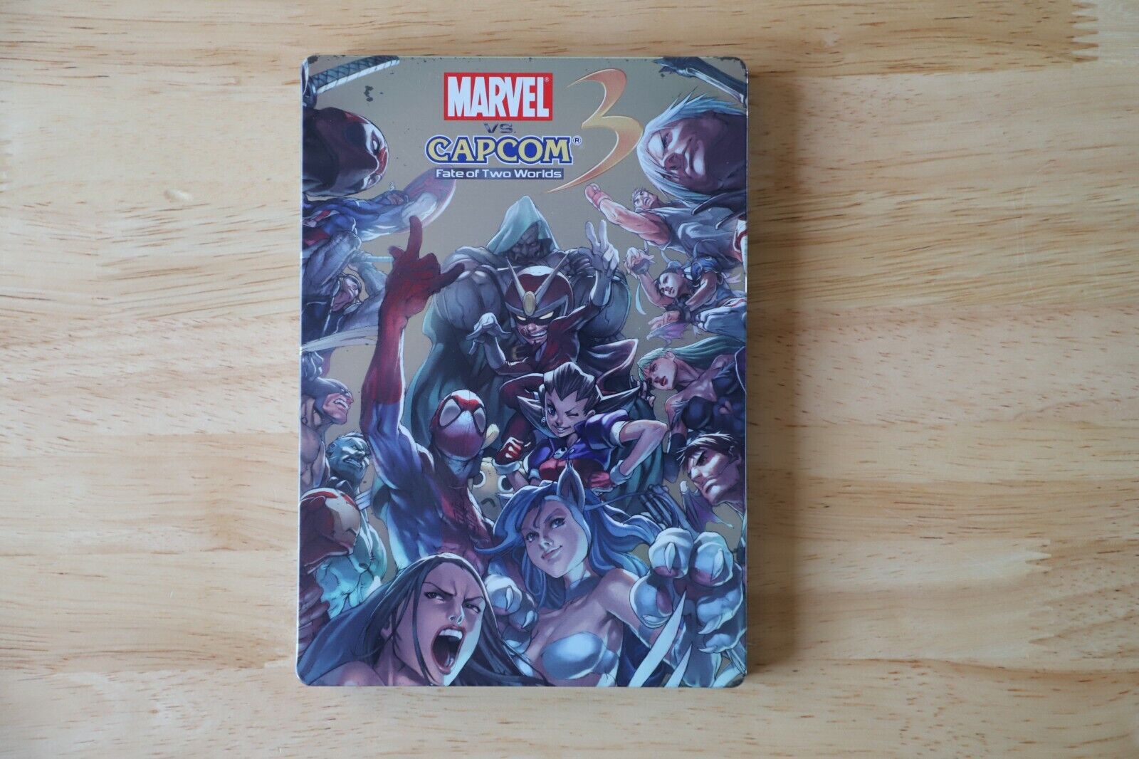 Marvel vs. Capcom 3 Fate of Two Worlds Metal Box Complete Marvel vs. Capcom 3 Fate of Two Worlds Metal Box Complete