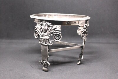 saleron tripode argent massif orfèvre O Bourgeois / Bourgois style néoclassique