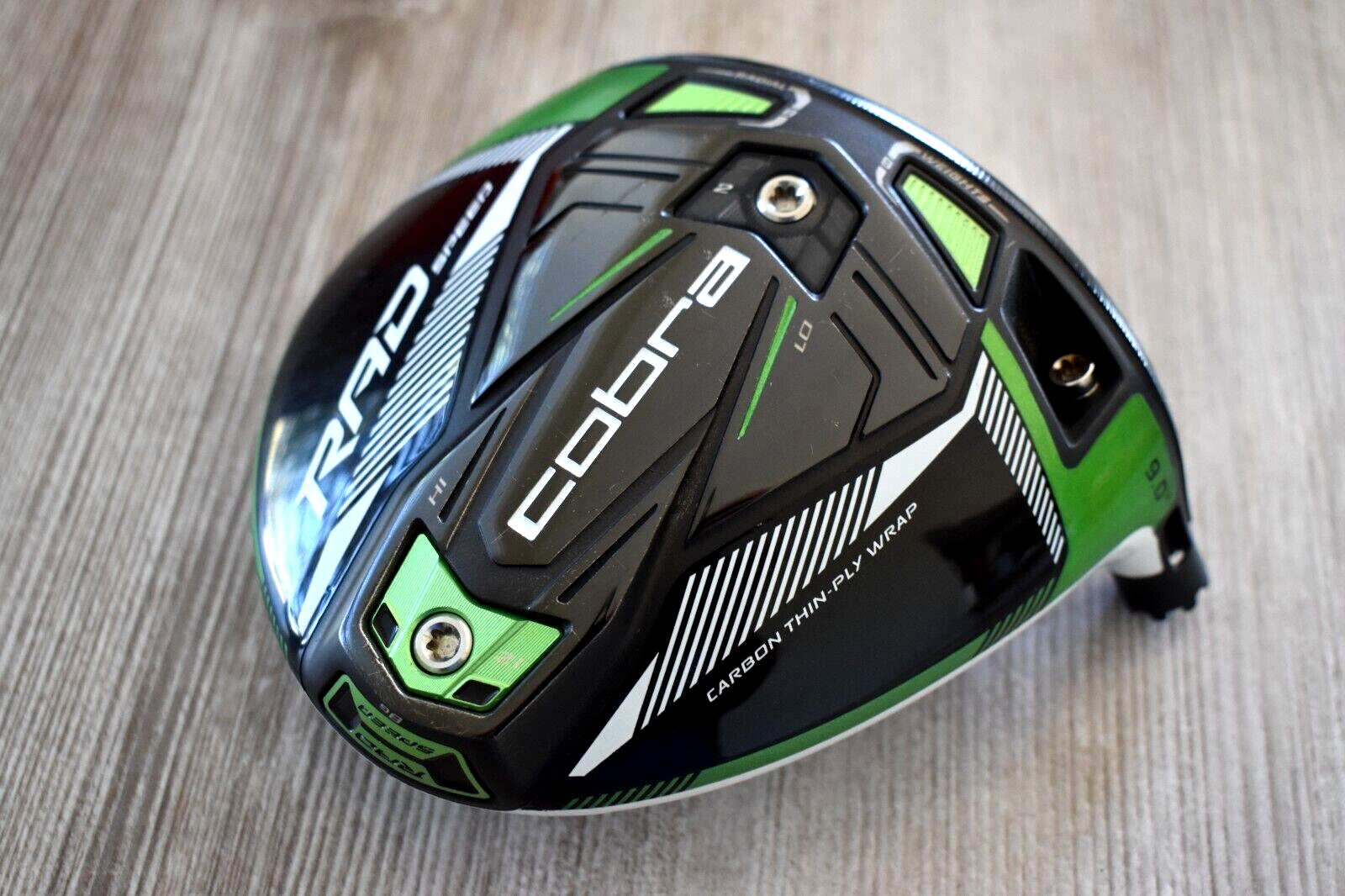 Cobra RADSPEED Season Opener Masters Edition Driver Head Only 9&deg; Limited Release