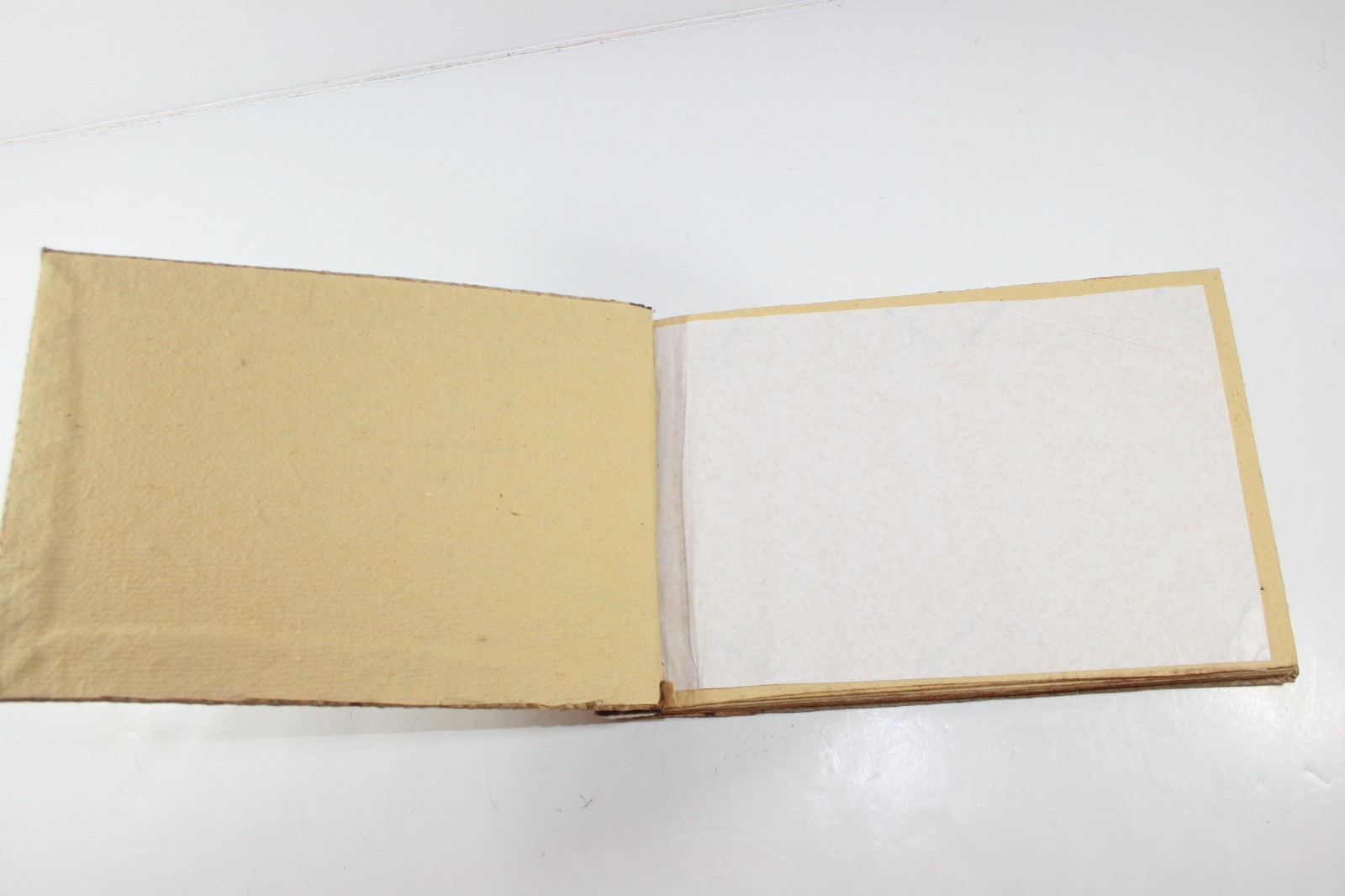 Rustic Chic photo album Display Book  Jute Faux wood