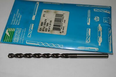 GREENFIELD 19/64'' Parabolic Taper Length TiCN Coated Drill 120WLPN 49980 USA