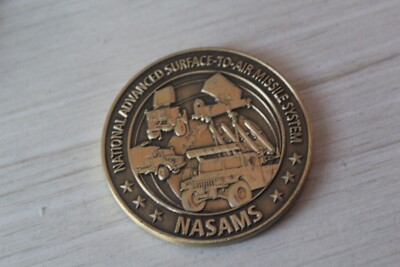 National Advanced Surface to Air Missile System Challenge Coin