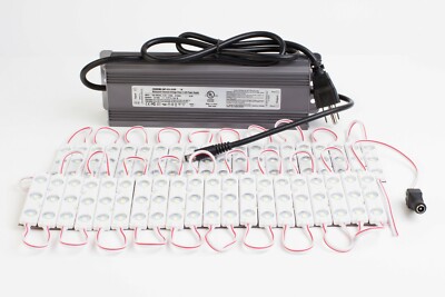 24v Brightest Storefront LED Window Light module +Heavy Duty power Supply