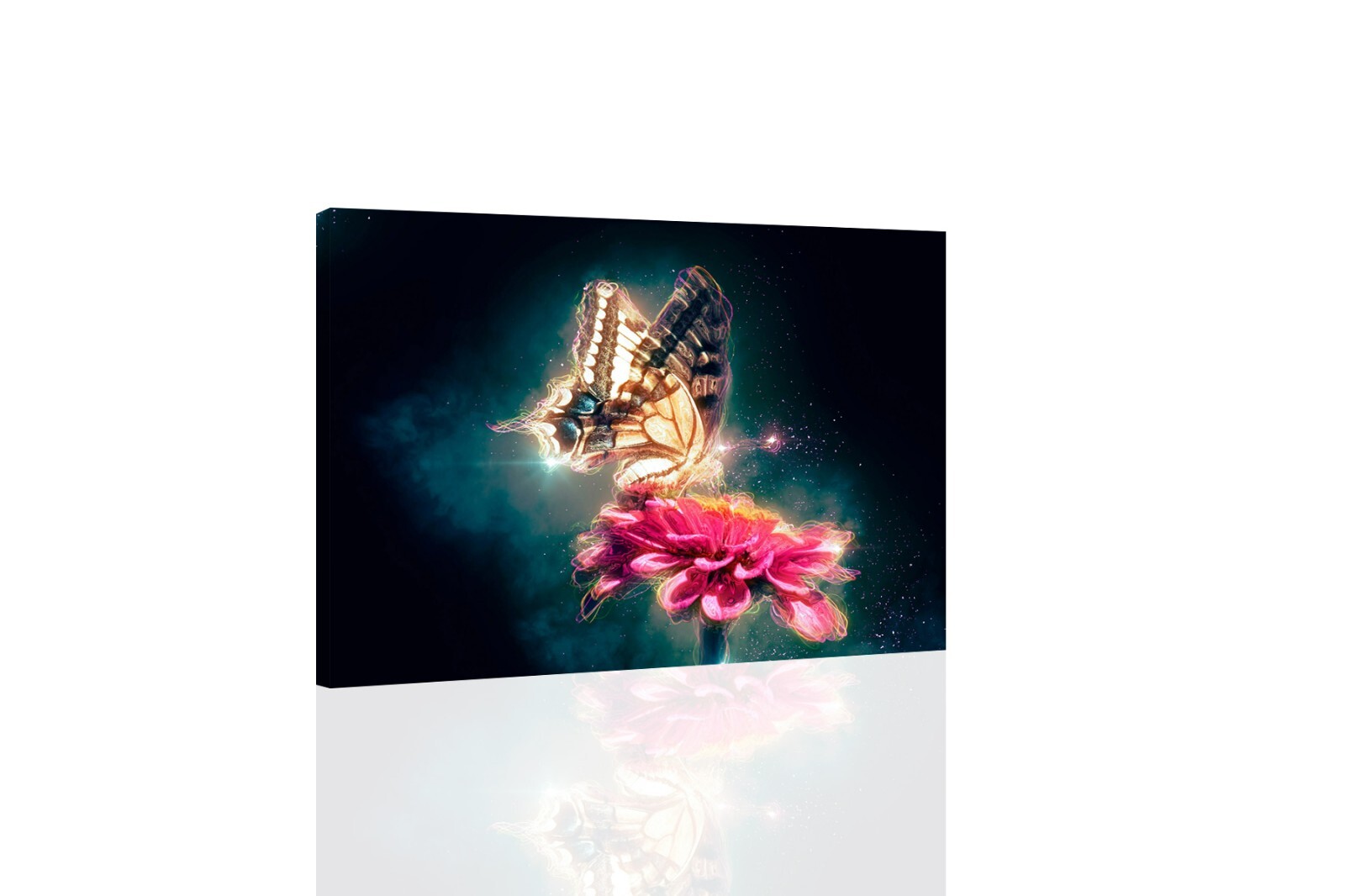Electric Butterfly - CANVAS OR PRINT WALL ART