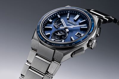 Pre-owned Seiko Astron Nexter Sbxy037 Solar Radio Men's Watch Silver Full Auto Calendar
