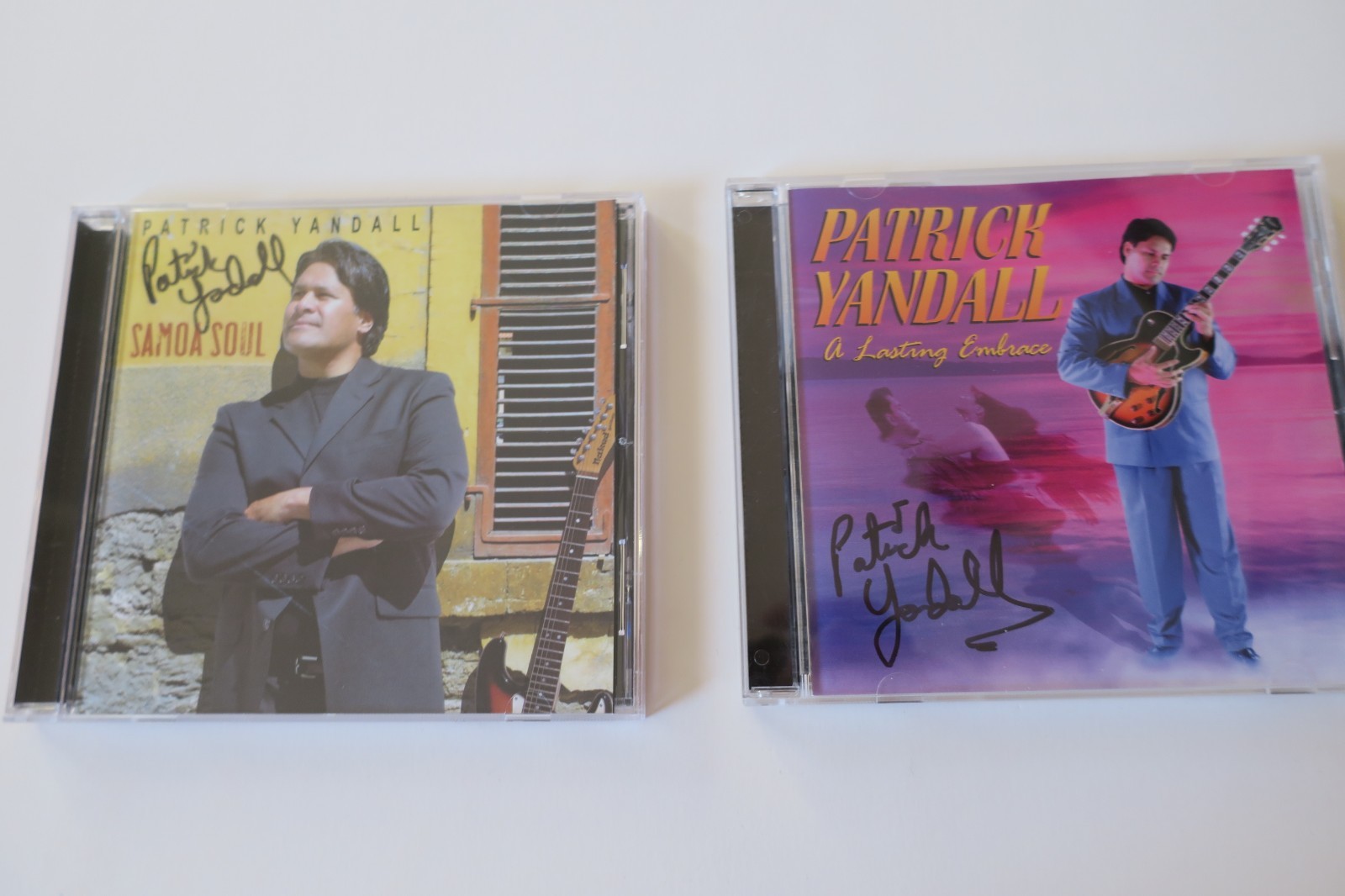 Two Patrick Yandall  Autograph CD  Plus Great Jazz Music