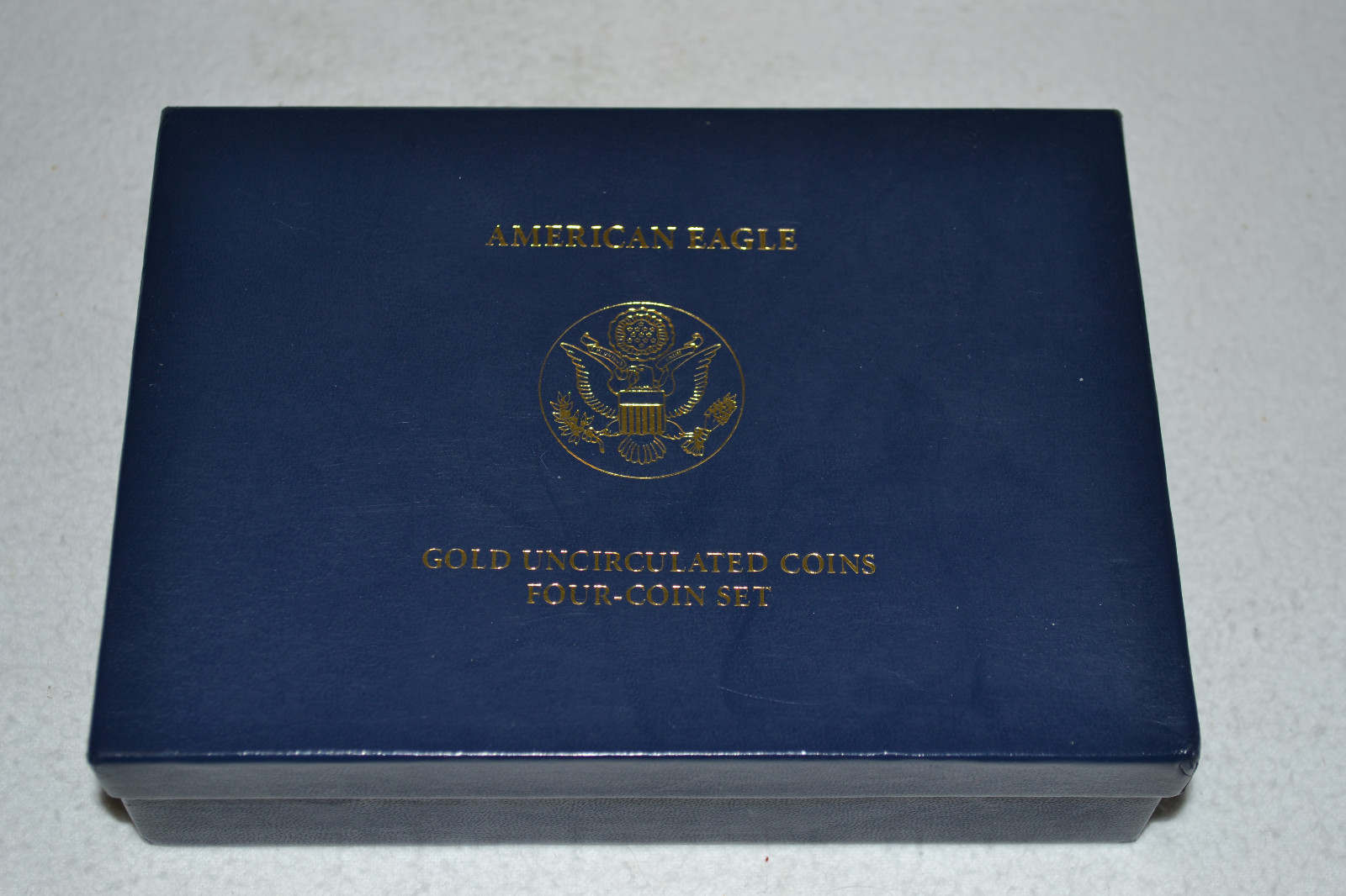 2007 W Burnished Gold American Eagle 4 Coin Set (UNC, MINT, BU) OGP/COA Key Date