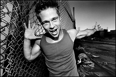 BRAD PITT INTEGRAL SILVER ポスター BRAD PITT INTEGRAL SILVER ポスター