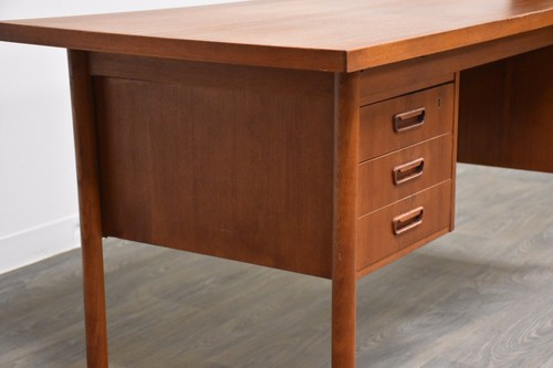 Danish Modern Teak Desk Mid Century
