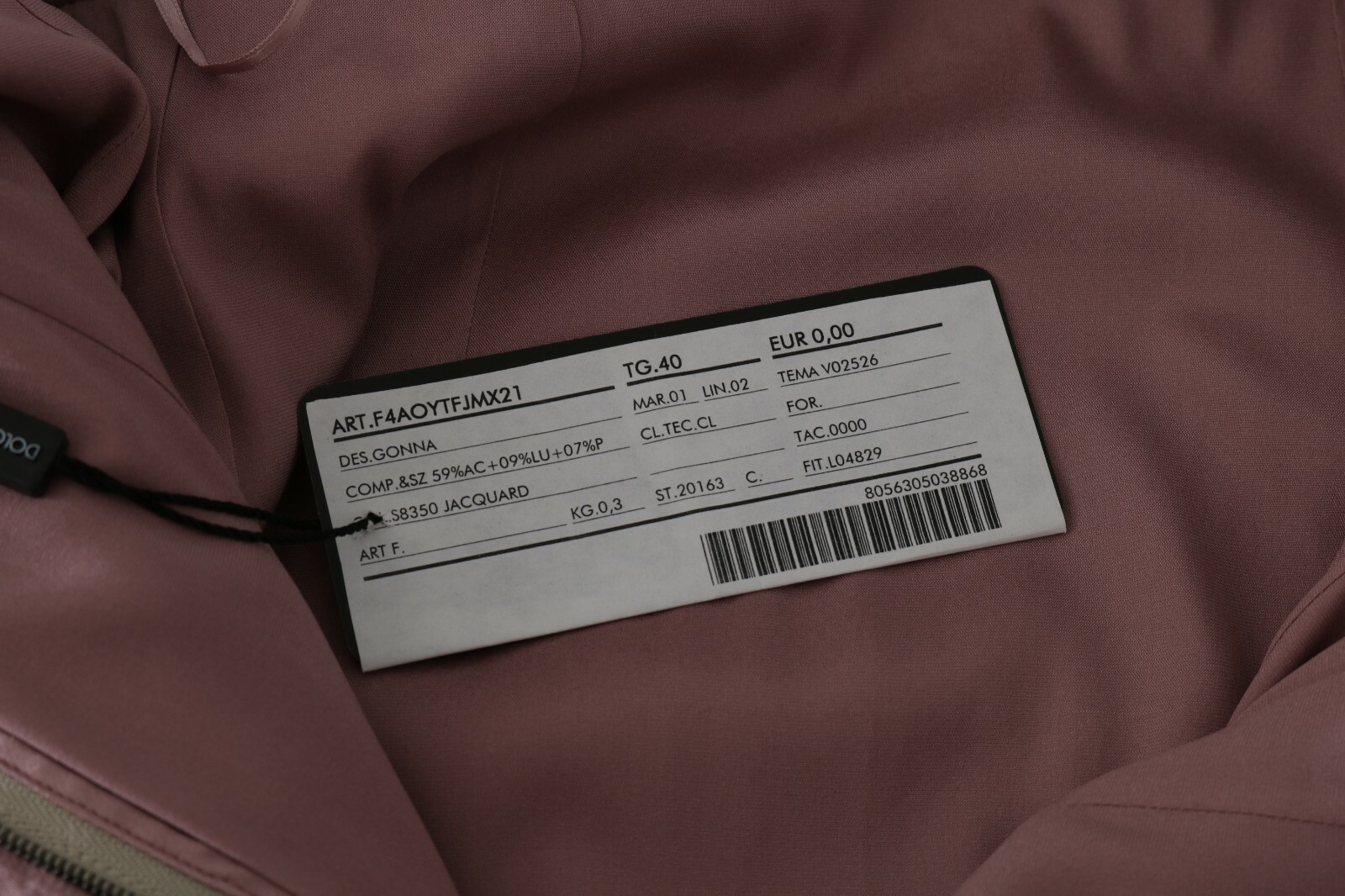 

DOLCE - GABBANA Юбка мини-трапеция из жаккарда с цветочным принтом IT40 / US6 / Рекомендуемая розничная цена 1650 долларов США, Multicolor