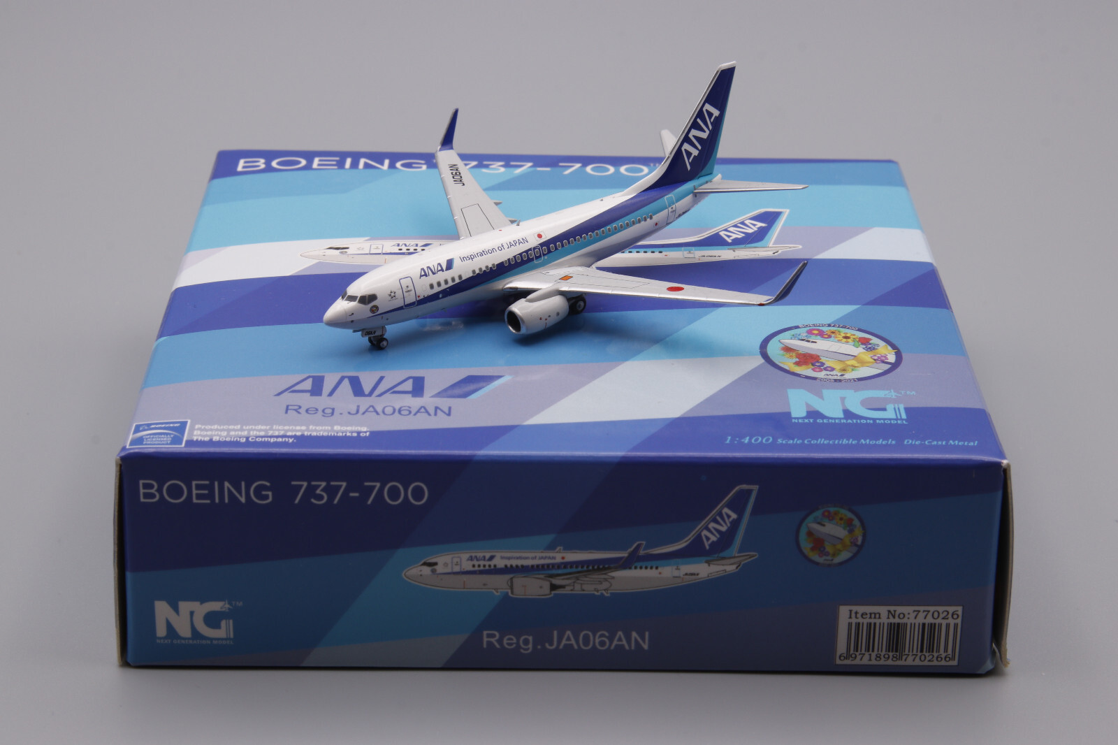 NG Models 1:400 Boeing 737-700 ANA All Nippon Airways JA06AN