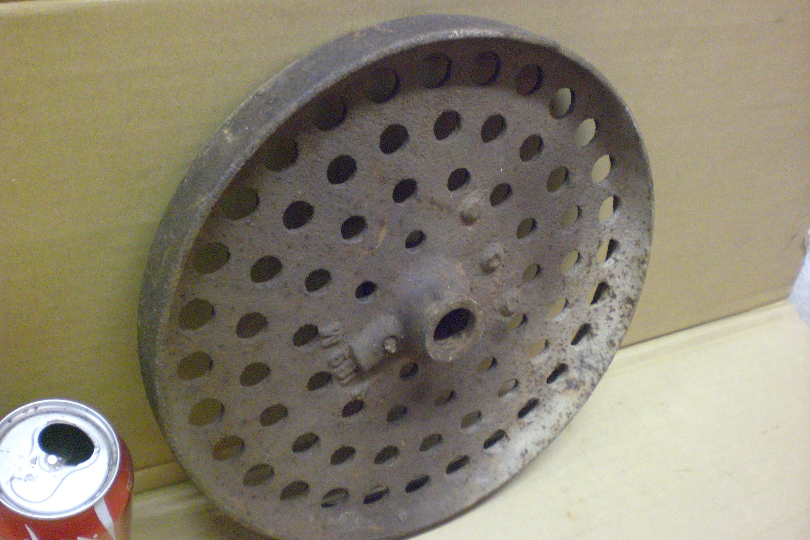 PAIR OF CAST IRON WHEELS FACTORY CART INDUSTRIAL,STEAMPUNK HIT AND MISS,FARM