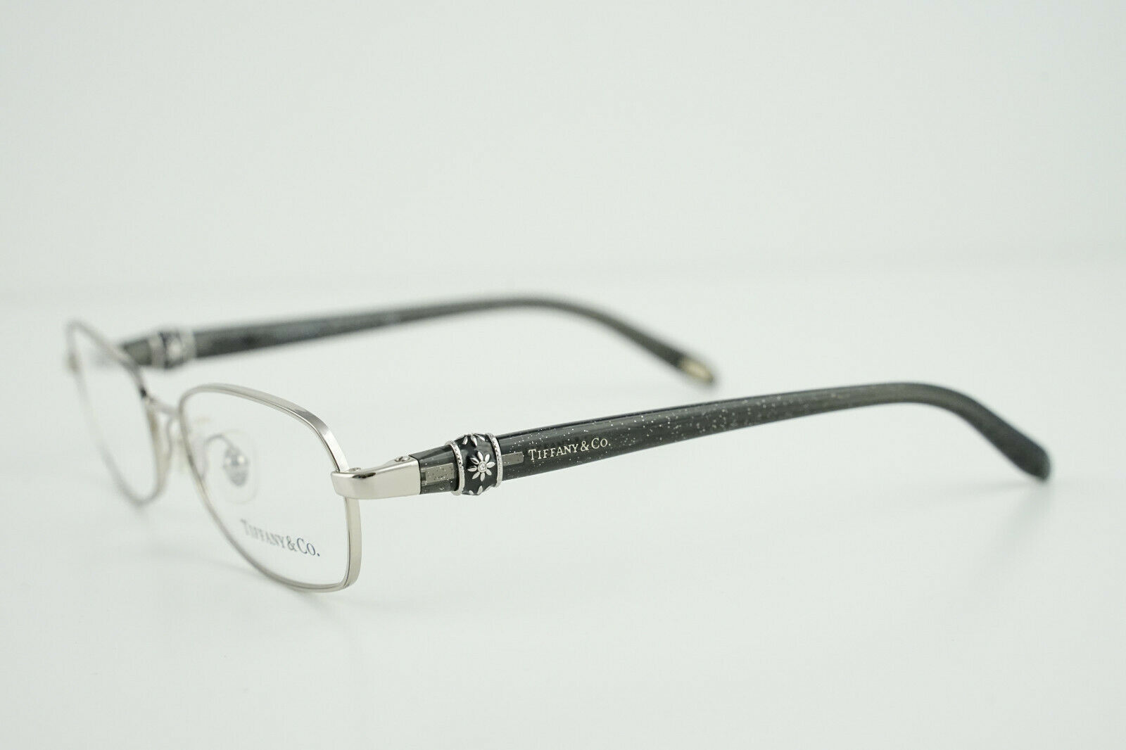Tiffany & Co. TF 1074-B 6071 Silver Black Glitter 52-16-135