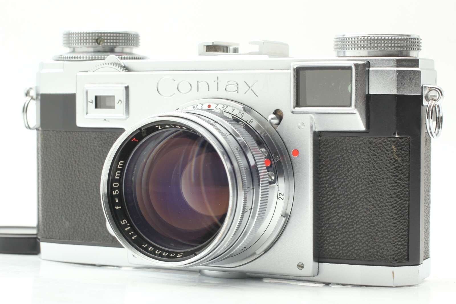 【良品】Contax IIa Zeiss-Opton Sonnar 50mm Contax IIa — Broken Camera . Club
